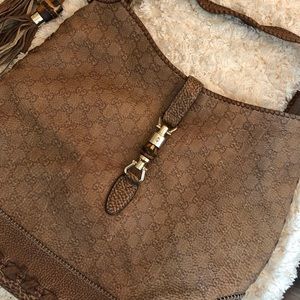 Gucci Guccissima New Jackie shoulder bag